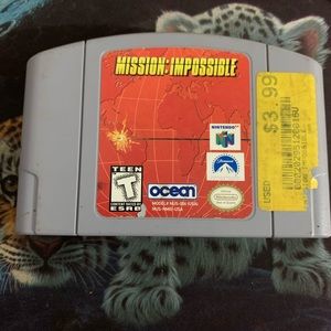Classic mission impossible on Nintendo 64